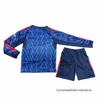 2ª Camiseta Arsenal Manga Larga Nino 2025-2026