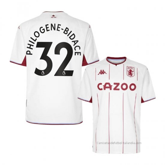 2ª Camiseta Aston Villa Jugador Philogene-Bidace 2021-2022 - Haga un click en la imagen para cerrar