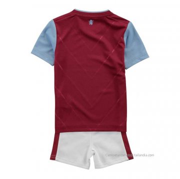 1ª Camiseta Aston Villa Nino 2022-2023