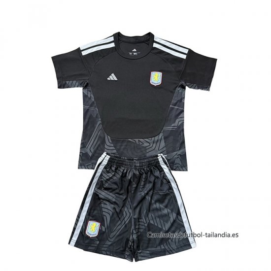 2ª Camiseta Aston Villa Portero Nino 2026-2027 - Haga un click en la imagen para cerrar