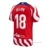 1ª Camiseta Atletico Madrid Jugador Felipe 2022-2023 1ª Camiseta Atletico Madrid Jugador Felipe 2022-2023