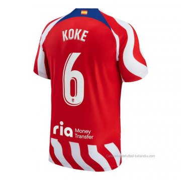 1ª Camiseta Atletico Madrid Jugador Koke 2022-2023