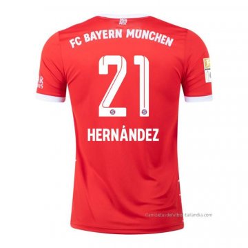 1ª Camiseta Bayern Munich Jugador Hernandez 2022-2023 1ª Camiseta Bayern Munich Jugador Hernandez 2022-2023