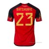 1ª Camiseta Belgica Jugador Batshuayi 2022