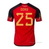 1ª Camiseta Belgica Jugador Doku 2022