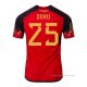 1ª Camiseta Belgica Jugador Doku 2022