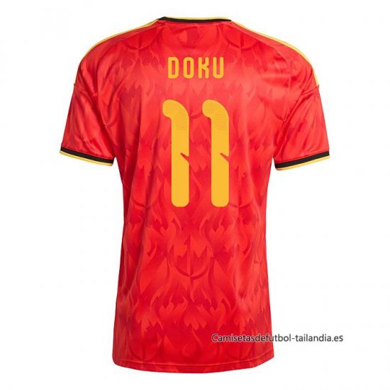 1ª Camiseta Belgica Jugador Jeremy Doku 2026 - Haga un click en la imagen para cerrar