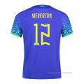 2ª Camiseta Brasil Jugador Weverton 2022