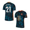 3ª Camiseta Chelsea Jugador Chilwell 2021-2022 3ª Camiseta Chelsea Jugador Chilwell 2021-2022