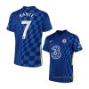 1ª Camiseta Chelsea Jugador Kante 2021-2022 1ª Camiseta Chelsea Jugador Kante 2021-2022