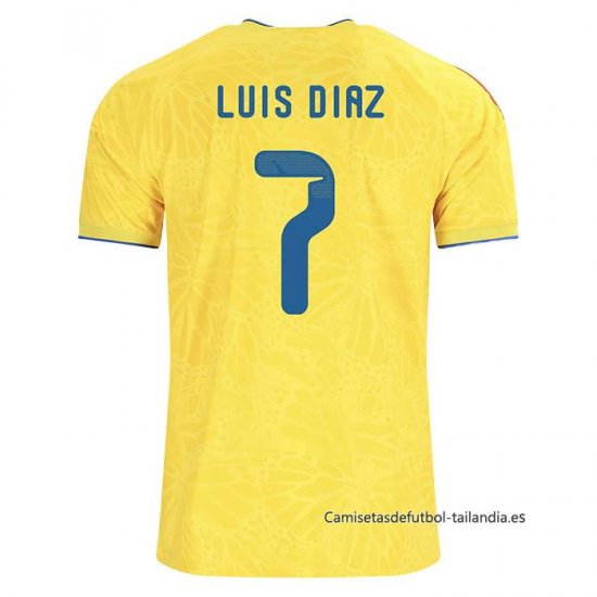 1ª Camiseta Colombia Jugador Luis Diaz 2026 - Haga un click en la imagen para cerrar