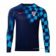 2ª Camiseta Croacia Manga Larga 2022