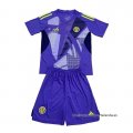 Camiseta Escocia Portero Nino 2024 Azul