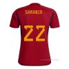 1ª Camiseta Espana Jugador Sarabia 2022