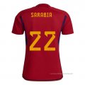 1ª Camiseta Espana Jugador Sarabia 2022