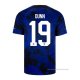 2ª Camiseta Estados Unidos Jugador Dunn 2022