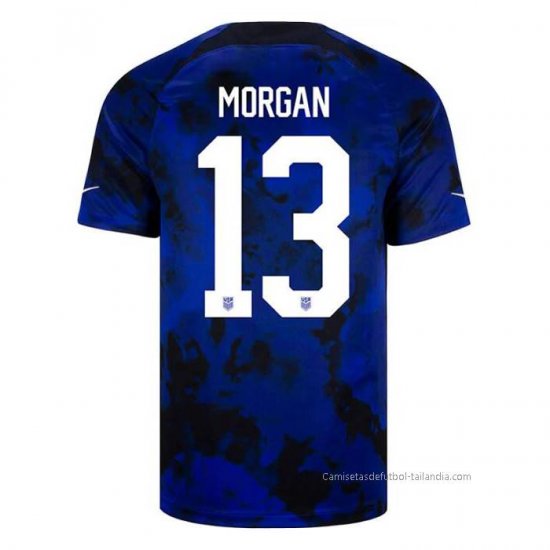 2ª Camiseta Estados Unidos Jugador Morgan 2022 - Haga un click en la imagen para cerrar