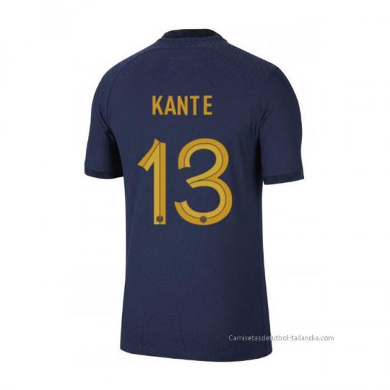 1ª Camiseta Francia Jugador Kante 2022 - Haga un click en la imagen para cerrar