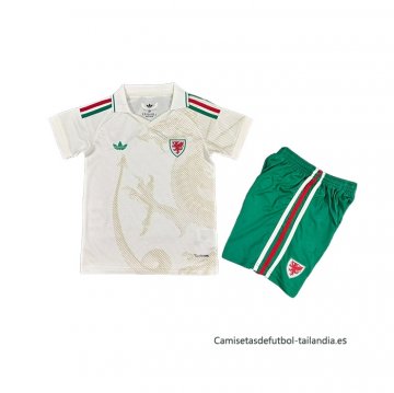 2ª Camiseta Gales Nino 2026