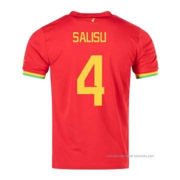 2ª Camiseta Ghana Jugador Salisu 2022 2ª Camiseta Ghana Jugador Salisu 2022