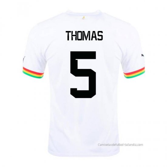 1ª Camiseta Ghana Jugador Thomas 2022 - Haga un click en la imagen para cerrar