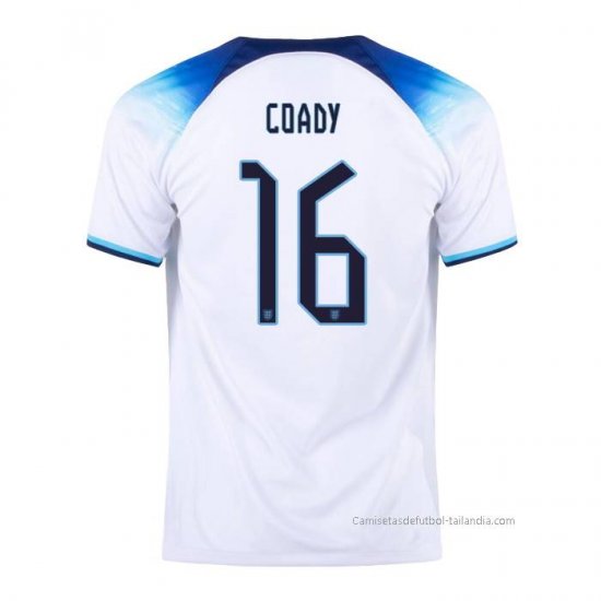 1ª Camiseta Inglaterra Jugador Coady 2022 - Haga un click en la imagen para cerrar