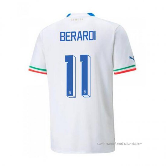 2ª Camiseta Italia Jugador Berardi 2022 - Haga un click en la imagen para cerrar