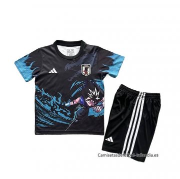 Camiseta Japon Anime Nino 2025 Negro