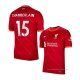 1ª Camiseta Liverpool Jugador Chamberlain 2021-2022