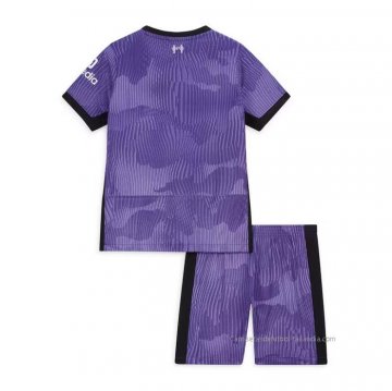 3ª Camiseta Liverpool Nino 2023-2024