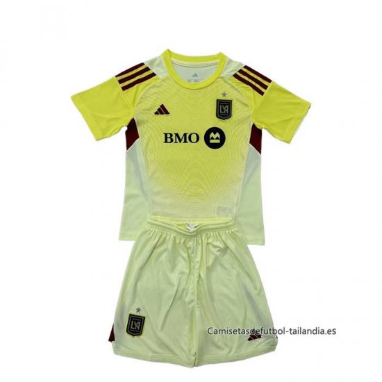 1ª Camiseta Los Angeles FC Portero Nino 2025 - Haga un click en la imagen para cerrar