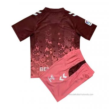 2ª Camiseta Malaga Nino 2022-2023