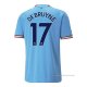 1ª Camiseta Manchester City Jugador De Bruyne 2022-2023
