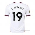 2ª Camiseta Manchester City Jugador J.Alvarez 2023-2024