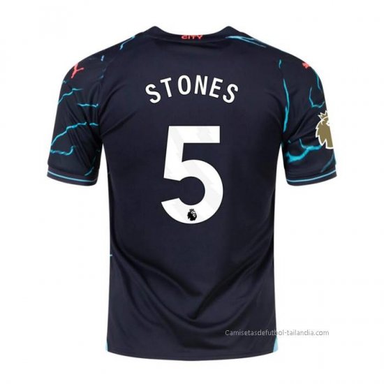 3ª Camiseta Manchester City Jugador Stones 2023-2024 - Haga un click en la imagen para cerrar