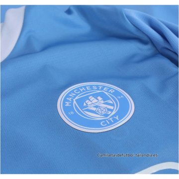 1ª Camiseta Manchester City Manga Larga 2026-2027