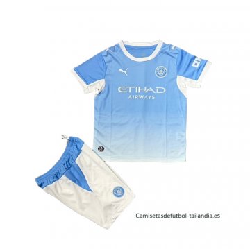 1ª Camiseta Manchester City Nino 2026-2027 1ª Camiseta Manchester City Nino 2026-2027