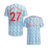 2ª Camiseta Manchester United Jugador Alex Telles 2021-2022 2ª Camiseta Manchester United Jugador Alex Telles 2021-2022