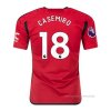 1ª Camiseta Manchester United Jugador Casemiro 2023-2024 1ª Camiseta Manchester United Jugador Casemiro 2023-2024