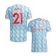 2ª Camiseta Manchester United Jugador James 2021-2022