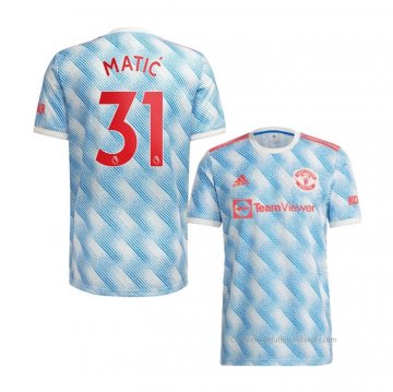 2ª Camiseta Manchester United Jugador Matic 2021-2022 2ª Camiseta Manchester United Jugador Matic 2021-2022