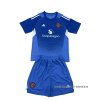 Camiseta Manchester United Portero Nino 2025-2026 Azul Camiseta Manchester United Portero Nino 2025-2026 Azul