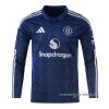 2ª Camiseta Manchester United Manga Larga 2024-2025 2ª Camiseta Manchester United Manga Larga 2024-2025