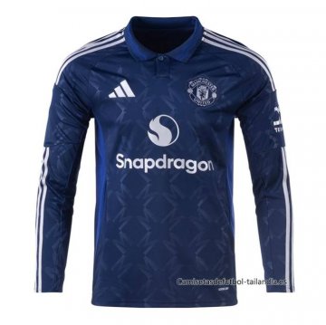 2ª Camiseta Manchester United Manga Larga 2024-2025 2ª Camiseta Manchester United Manga Larga 2024-2025
