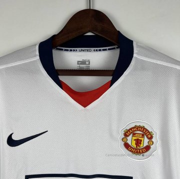 2ª Camiseta Manchester United Manga Larga Retro 2008-2009