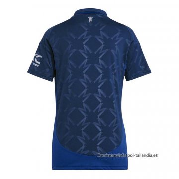2ª Camiseta Manchester United Mujer 2024-2025