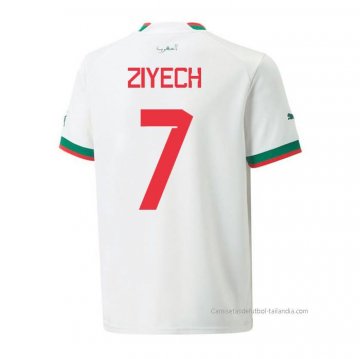 2ª Camiseta Marruecos Jugador Ziyech 2022