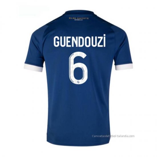 2ª Camiseta Olympique Marsella Jugador Guendouzi 2023-2024 - Haga un click en la imagen para cerrar