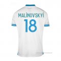 1ª Camiseta Olympique Marsella Jugador Malinovskyi 2023-2024