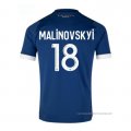2ª Camiseta Olympique Marsella Jugador Malinovskyi 2023-2024